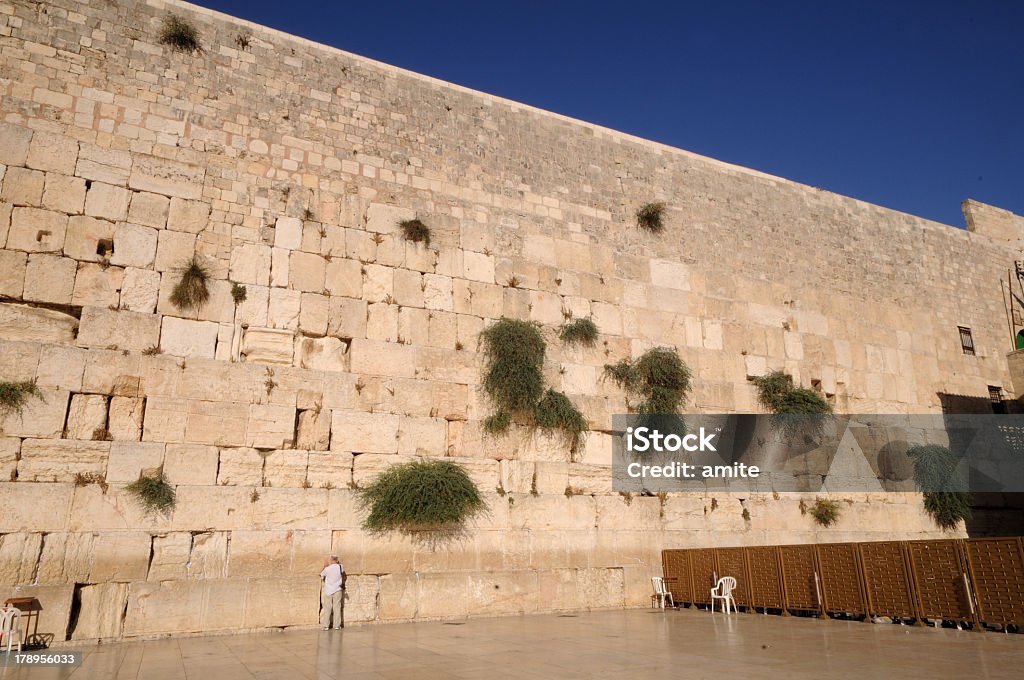 La muralla occidental, Jerusalén, Israel - Foto de stock de Biblia libre de derechos