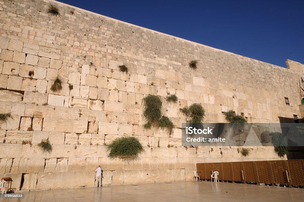 Mur des Lamentations de Jérusalem,, Israël - Photo de Bible libre de droits