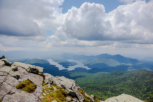 Photos from atop Whiteface Mountain in New York's Adirondack Mountains, overlooking Lake Placid