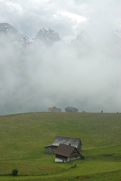 istock foggy day in the alps mountain 178956233