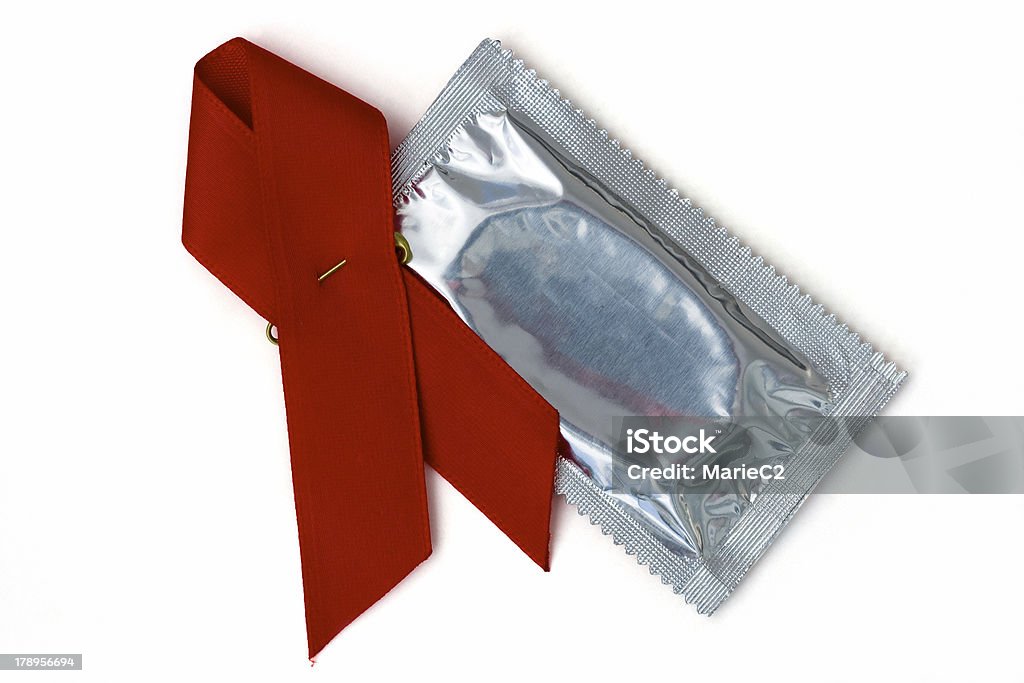 HIV AIDS の認識向上と追悼 - アルミホイルのロイヤリティフリーストックフォト
