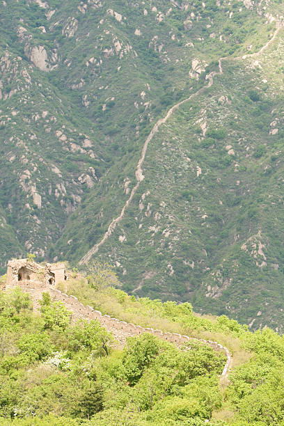 istock Great Wall Guard Tower in Valley, Mutianyu Section, Beijing, China 178957244