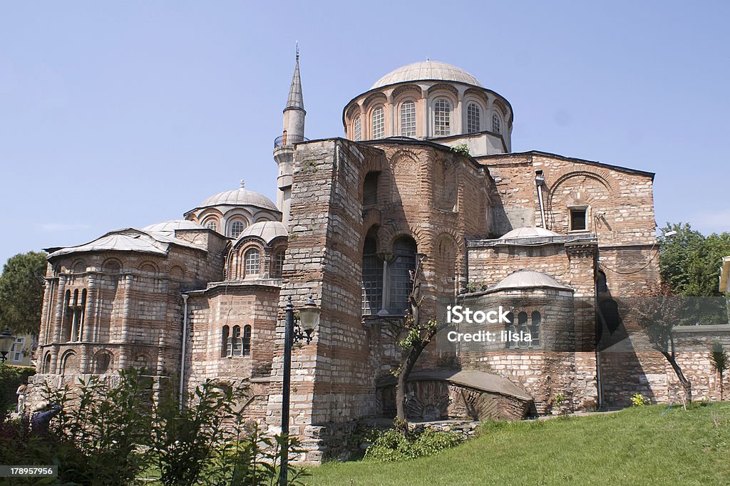 Museo Kariye in Istambul - Foto stock royalty-free di Ambientazione esterna