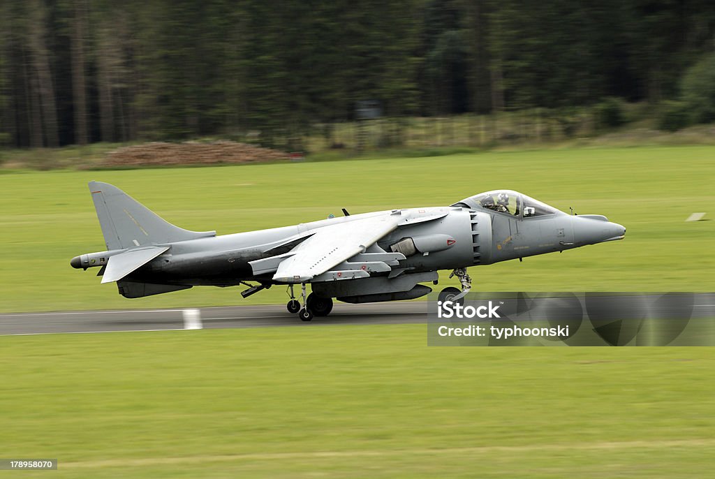 AV - 8B Harrier attack Flugzeug - Lizenzfrei Jagdflugzeug Stock-Foto