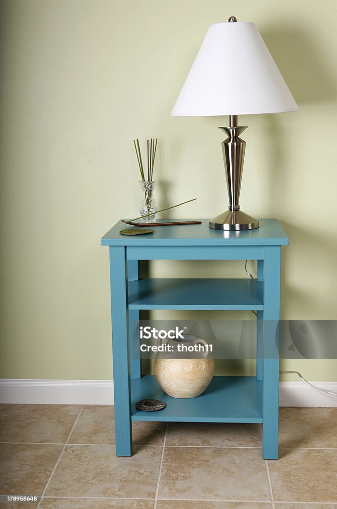 Lâmpada de tabela - Royalty-free Chão de Azulejo Foto de stock