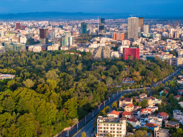 istock Tirana Cityscape 1789587097