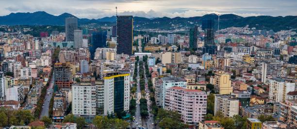 istock Tirana Cityscape 1789590343