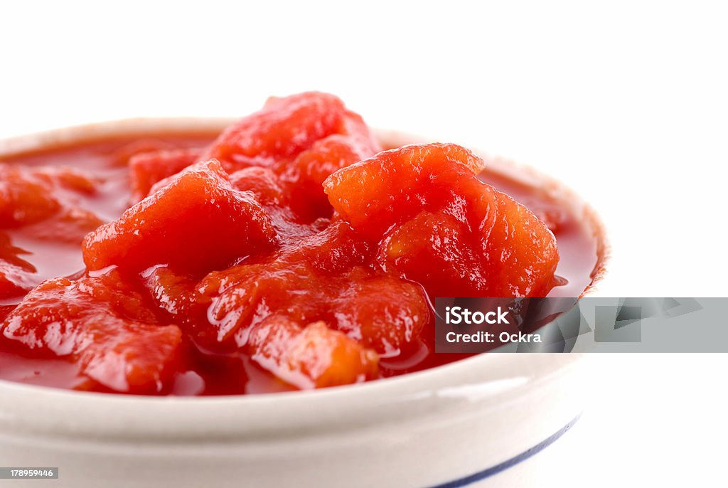 Purê de tomate - Foto de stock de Esmagado royalty-free
