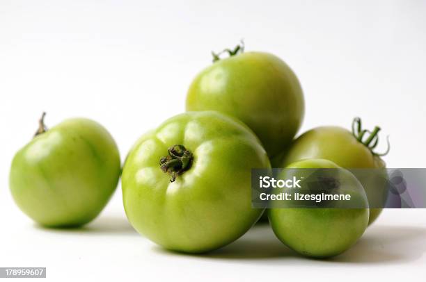 Foto de Tomates Verde e mais fotos de stock de Amontoamento - Amontoamento, Comida e bebida, Cru