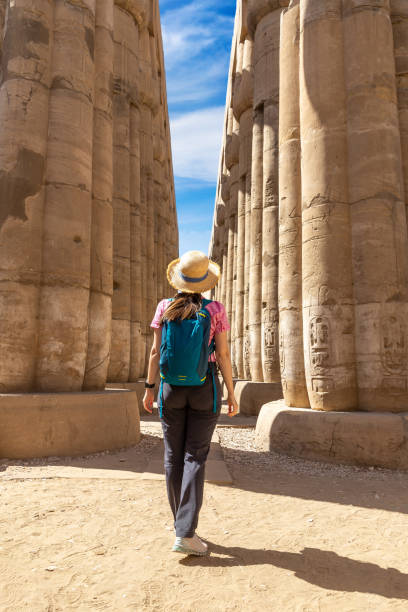 istock Woman at Luxor Temple in Egypt 1789596205