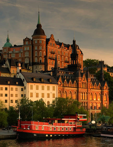 istock View of Stockholm in sunset light 178960775