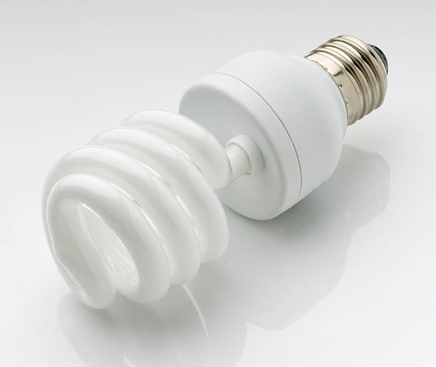 light bulb stock photo