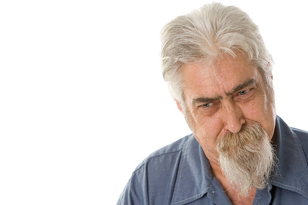 istock Gray Bearded Man in Disbelief 178962641