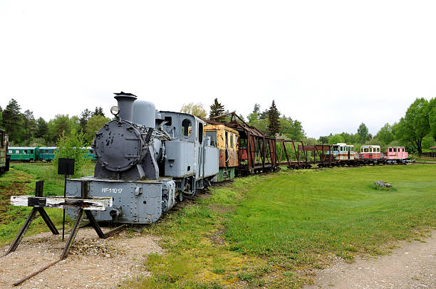 Narrow-gauge steam locomotive firebox steam engine part stock pictures, royalty-free photos & images