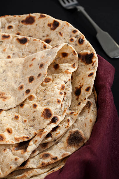 istock Indian Meal Food Cuisine Curry Accompaniment Chapatis 178964142