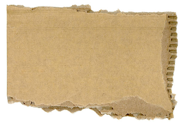 istock Isolated image of a torn piece of cardboard 178964528
