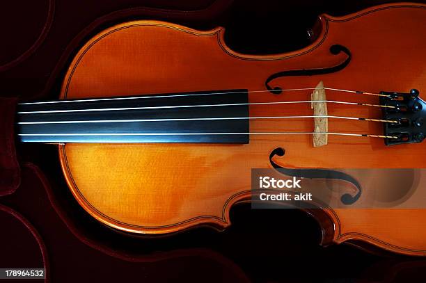 Violín Foto de stock y más banco de imágenes de Agarrar - Agarrar, Agujero, Arte cultura y espectáculos