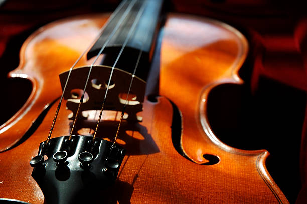 violín - cello violin luxury macro fotografías e imágenes de stock
