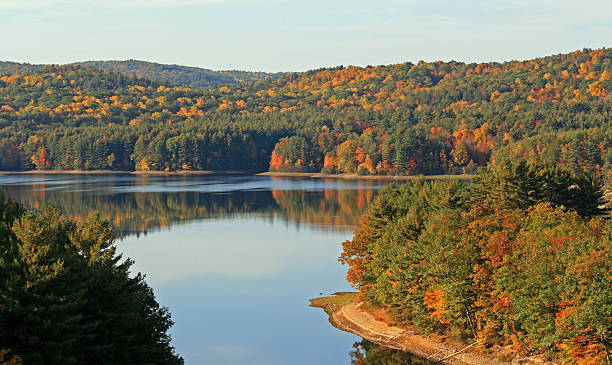 Lake Refelections, this is the Farmington River