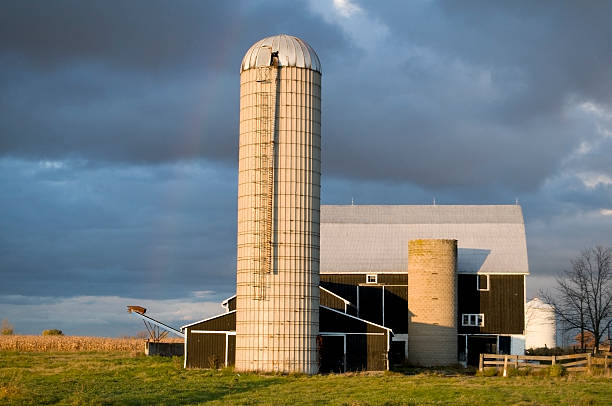 istock Stormy Farmland 178966508