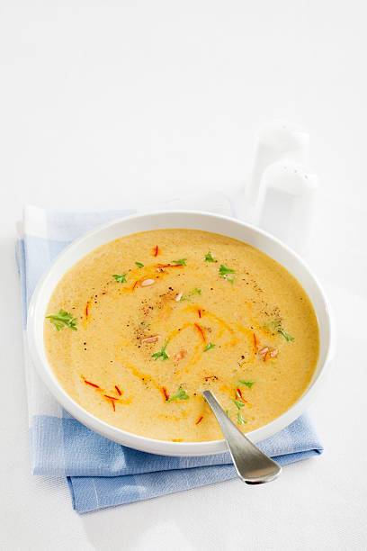 istock Onion Soup Spanish with Saffron and Almonds 178966720