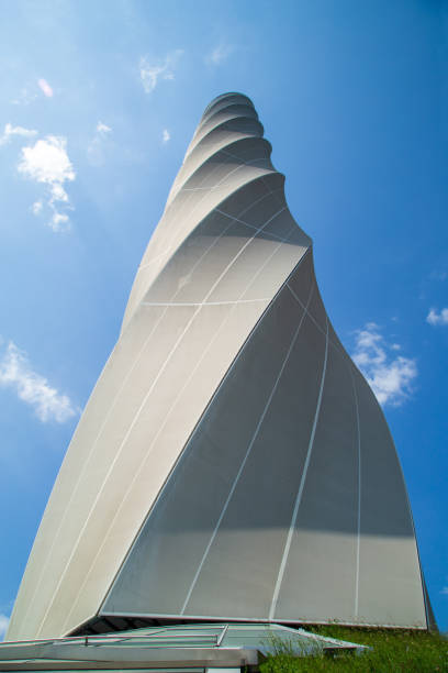 TK Elevator Test Tower is 246 meters high. Elevators will be tested in the tower. There is a viewing platform on the tower at a height of 232 meters.