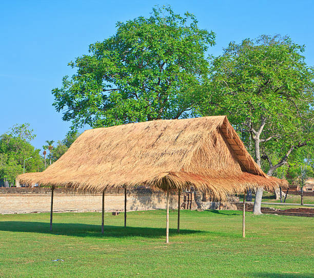 istock Thai style wooden hut 178971562