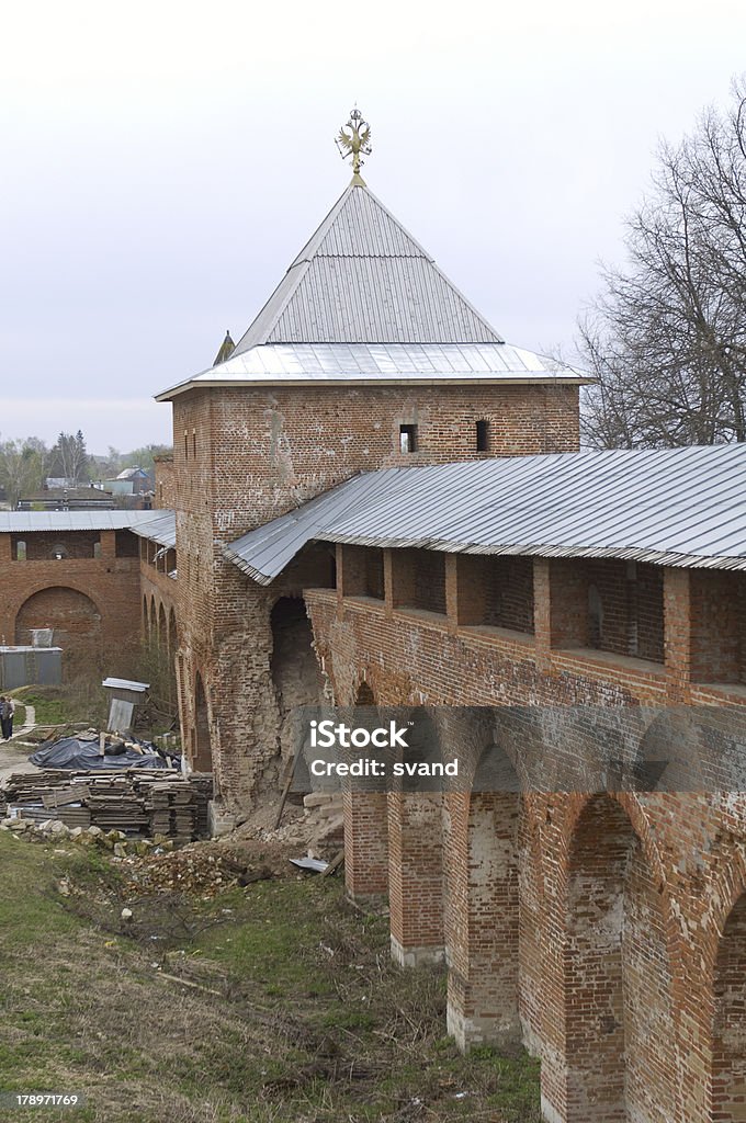 Historyczne miasto Zaraysk w Rosji. - Zbiór zdjęć royalty-free (Architektura)