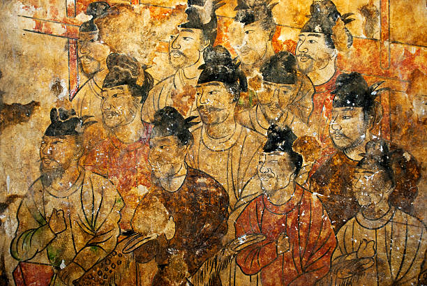 istock Chinese historic fresco 178972322