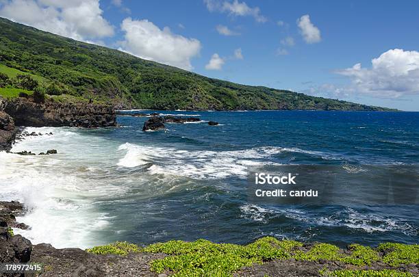 Мауи — стоковые фотографии и другие картинки Hana Coast - Hana Coast, Без людей, Береговая линия