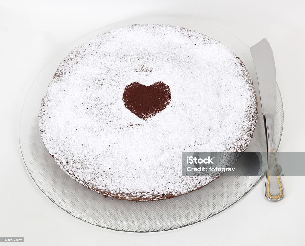 Gâteau italiens typiques Tarte caprese - Photo de Pâtisserie libre de droits