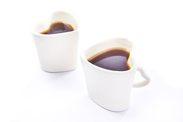 istock Couple white love coffee cups 178973780