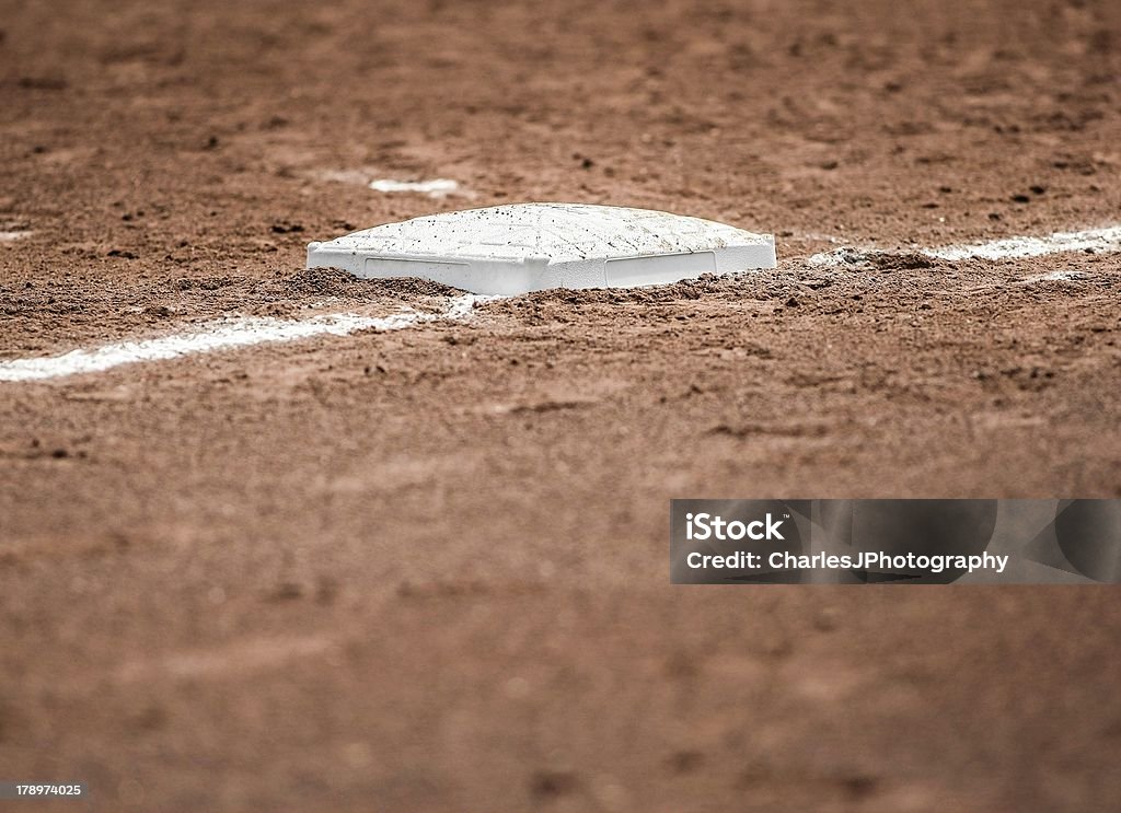 base de beisebol, Softball, linha de base - Foto de stock de Alcançar royalty-free