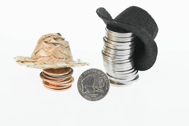 istock American Bison nickel with cowboy hat, strawHat and coins 178976264
