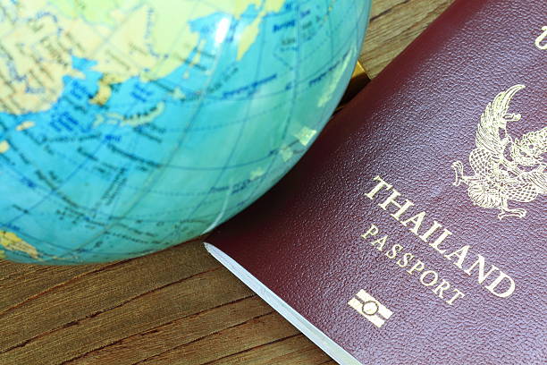 istock Passport on wood 178976524