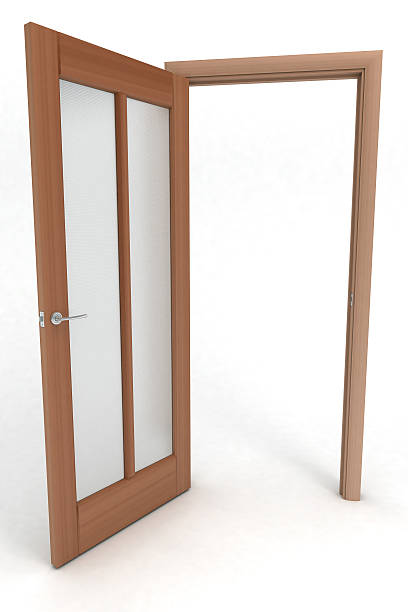 istock Opened Wooden Door 178977871