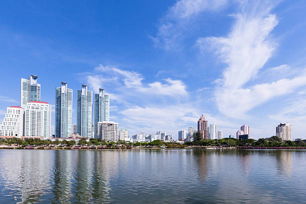istock Modern residential area in Bangkok, Thailand 178977974