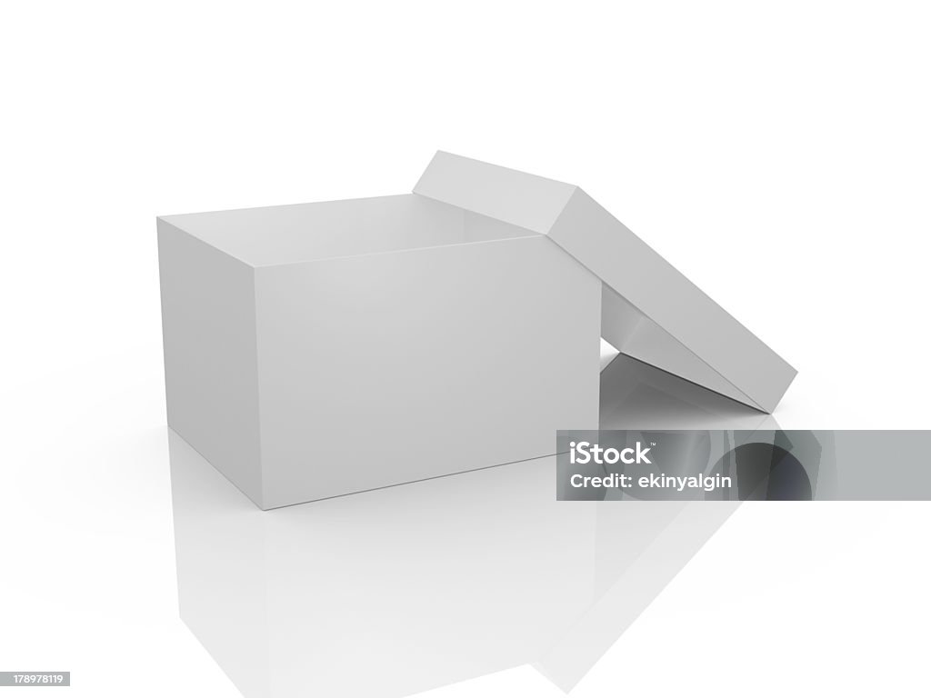 Empty Box Columns Empty White Box Stock Photo - Download Image Now - Blank, Box ...