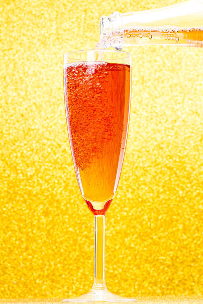 istock Champagne flute and bottle 178978703