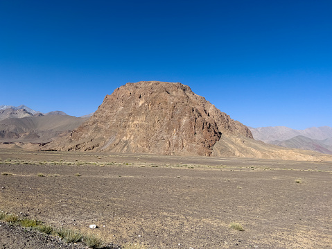 The barren mountains of Badakhshan.
