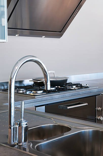 istock Water tap and sink 178979992