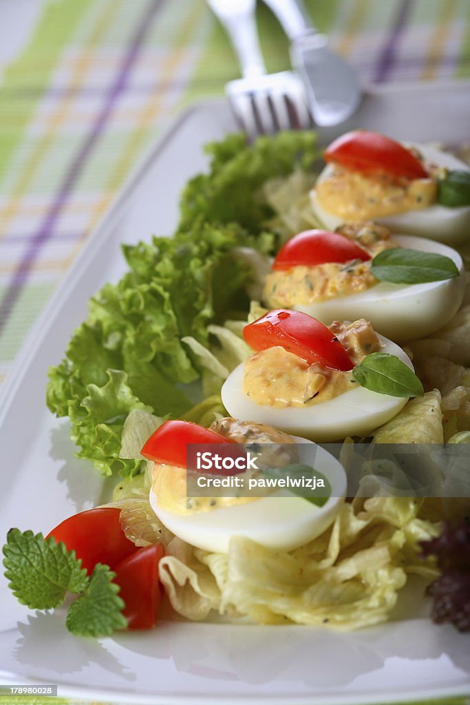 Huevo de llenado - Foto de stock de Alimento libre de derechos