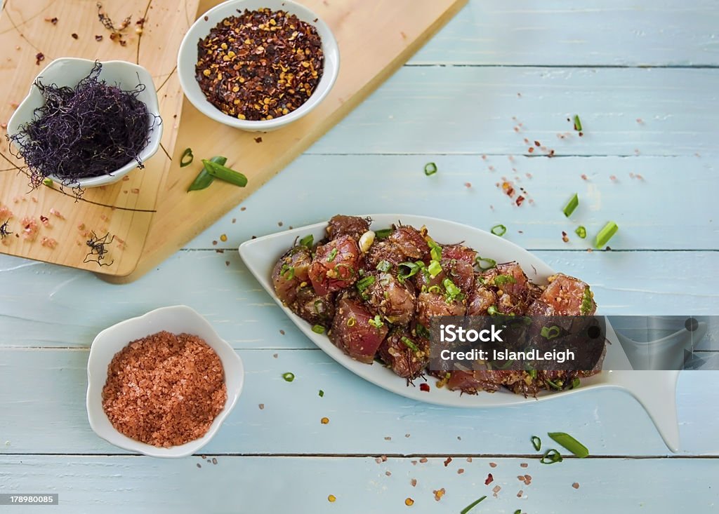 Limu- Ahi Poke - Lizenzfrei Speisen Stock-Foto