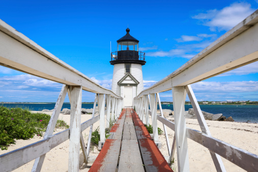 Brant point light house. Nantucket, Massachusetts.