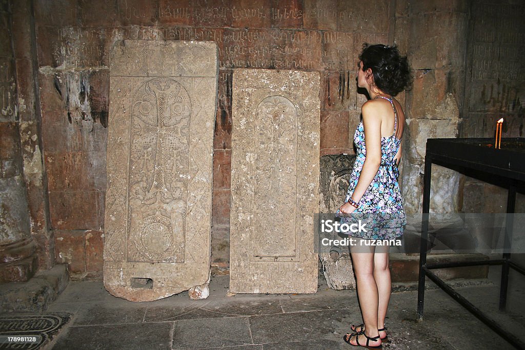 Monastero Noravank - Foto stock royalty-free di A forma di croce