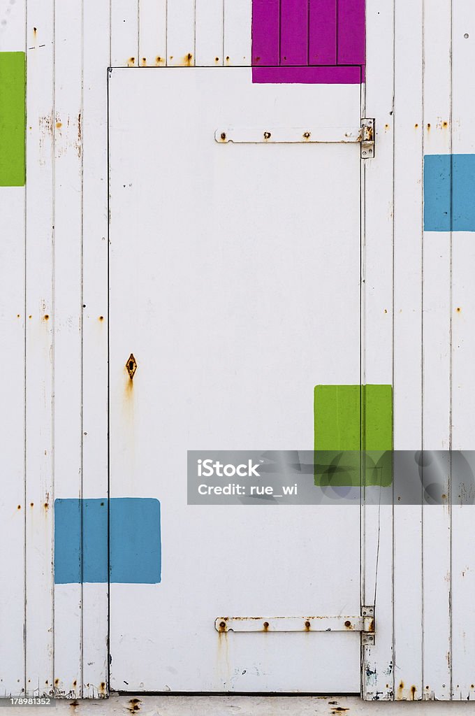 Деревянные дверь - Стоковые фото Абстрактный роялти-фри