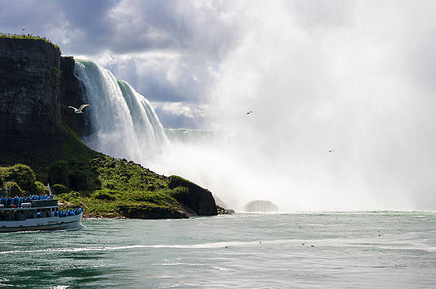istock Niagara Falls - border between Canada and USA 178982342