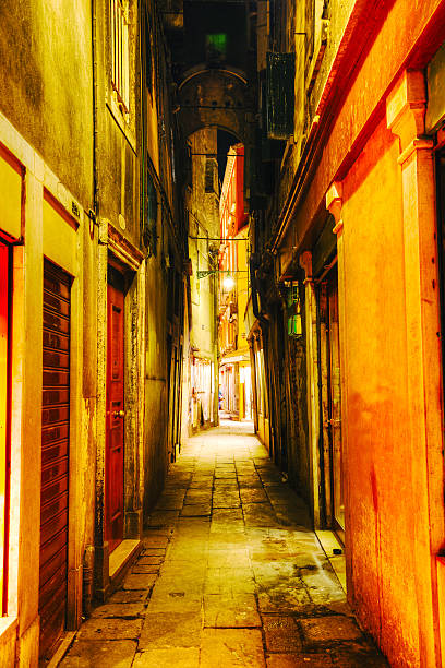 istock Narrow street in Venice, Italy 178982832