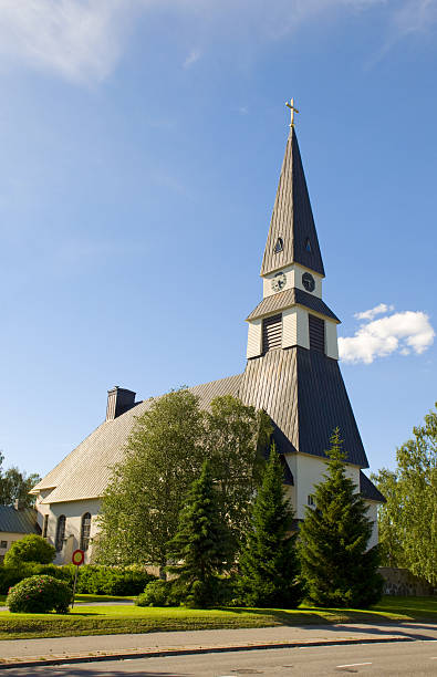istock Country church in Finland 178983294