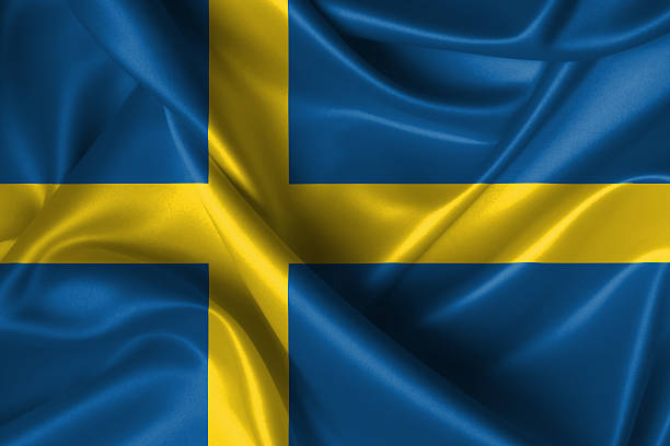 istock Wavy Flag of Sweden 178983458